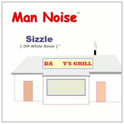 Off-White Noise CD - Sizzle